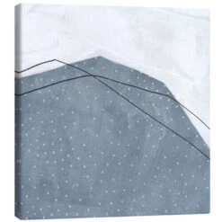 Adjacent Abstraction III Emma Scarvey Lærredsbillede 30 X 30 Cm Billedramme