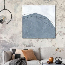 Adjacent Abstraction III Emma Scarvey Lærredsbillede 30 X 30 Cm Billedramme -POSTERLOUNGE Salg 710577 canvas room grey l