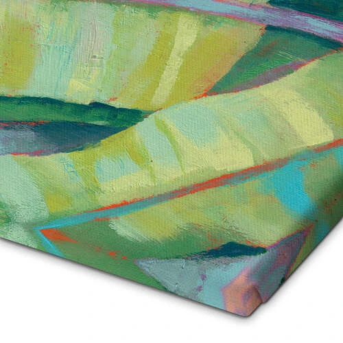 Vibrant Palm Leaves I Jennifer Goldberger Lærredsbillede 20 X 30 Cm Billedramme 5 Vibrant Palm Leaves I Jennifer Goldberger Lærredsbillede 20 X 30 Cm Billedramme - Billede 3