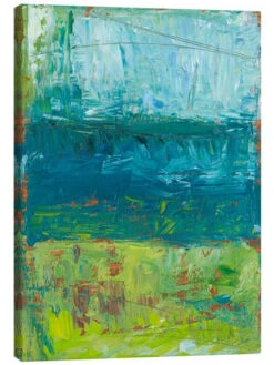 Lemon Lime I Ethan Harper Lærredsbillede 20 X 30 Cm Billedramme