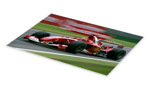 Michael Schumacher, Ferrari F2004, F1 Italian GP 2004 Plakat 30 X 20 Cm Billedramme 4 Michael Schumacher, Ferrari F2004, F1 Italian GP 2004 Plakat 30 X 20 Cm Billedramme - Billede 2