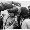 Helen Stewart Kisses Her Husband Jackie, F1 Netherlands 1968 Galleritryk 30 X 20 Cm Billedramme