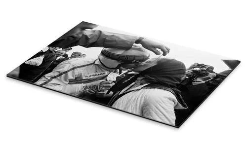 Helen Stewart Kisses Her Husband Jackie, F1 Netherlands 1968 Galleritryk 30 X 20 Cm Billedramme 4 Helen Stewart Kisses Her Husband Jackie, F1 Netherlands 1968 Galleritryk 30 X 20 Cm Billedramme - Billede 2