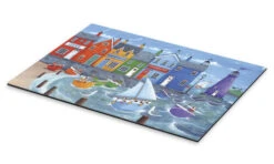 Chandler Boat House Rainbow Beach Scene Peter Adderley Galleritryk 30 X 20 Cm Billedramme -POSTERLOUNGE Salg 711903 gallery print pds l