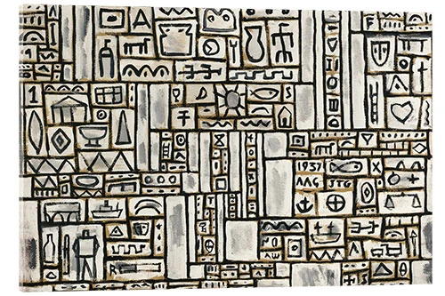 Infinite Graphics Joaquín Torres García Akrylbillede 30 X 20 Cm Billedramme 3 Infinite Graphics Joaquín Torres García Akrylbillede 30 X 20 Cm Billedramme