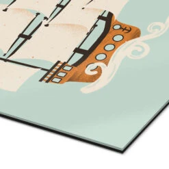 The Pirate Ship Kanzilue Galleritryk 20 X 30 Cm Billedramme -POSTERLOUNGE Salg 713873 gallery print empCorner l