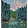 Canada Vintage Travel Collection Plakat 20 X 30 Cm Billedramme 1 Canada Vintage Travel Collection Plakat 20 X 30 Cm Billedramme -POSTERLOUNGE Salg 715886 poster l