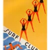 Surf Club Australia Vintage Travel Collection Akrylbillede 20 X 30 Cm Billedramme