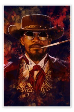 Django Dmitry Belov Plakat 20 X 30 Cm Billedramme