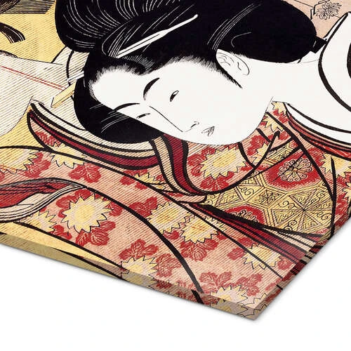 Two Beauties With Bamboo Kitagawa Utamaro Akrylbillede 20 X 30 Cm Billedramme 5 Two Beauties With Bamboo Kitagawa Utamaro Akrylbillede 20 X 30 Cm Billedramme - Billede 3