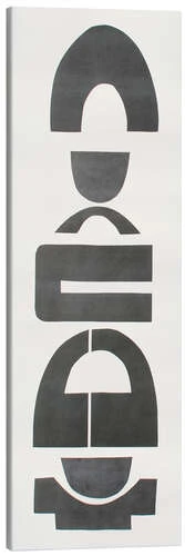 Neutral Totems IX Rob Delamater Lærredsbillede 20 X 60 Cm Billedramme 3 Neutral Totems IX Rob Delamater Lærredsbillede 20 X 60 Cm Billedramme