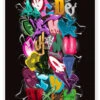 Graffiti Alphabet Plaque One Plakat 20 X 30 Cm Billedramme -POSTERLOUNGE Salg 717171 poster l