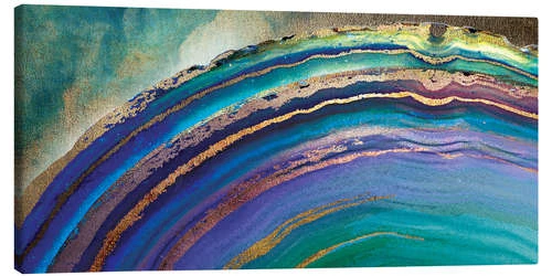 Fluid Painting VIII Lara Skinner Lærredsbillede 40 X 20 Cm Billedramme 3 Fluid Painting VIII Lara Skinner Lærredsbillede 40 X 20 Cm Billedramme