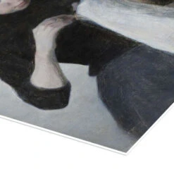 En Ung Pige, Der Syr Vilhelm Hammershøi Plakat 30 X 40 Cm Billedramme -POSTERLOUNGE Salg 717746 poster empCorner l