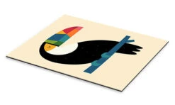 Rainbow Toucan Andy Westface Galleritryk 20 X 30 Cm Billedramme -POSTERLOUNGE Salg 718556 gallery print pds l