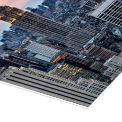 Empire State Building Sunset, New York Mike Centioli Plakat 20 X 30 Cm Billedramme -POSTERLOUNGE Salg 718608 poster empCorner l