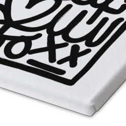 Cuore Nero Alessandro La Civita Lærredsbillede 30 X 20 Cm Billedramme -POSTERLOUNGE Salg 718852 canvas empCorner l