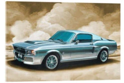 Mustang Georg Huber Akrylbillede 30 X 20 Cm Billedramme