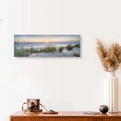 Sunset At The Beach Jan Christopher Becke Galleritryk 60 X 20 Cm Billedramme -POSTERLOUNGE Salg 719502 gallery print room photography l
