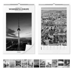Fotokalender - Wonderful Europe 2024 Vægkalender 25 X 40 Cm