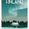 Finland Omar Escalante Plakat 20 X 30 Cm Billedramme -POSTERLOUNGE Salg 721507 poster l