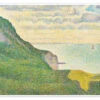 Seascape In Port En Bessin, Normandy Paul Signac Plakat 40 X 30 Cm Billedramme -POSTERLOUNGE Salg 721831 poster l
