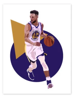 Stephen Curry Anna McKay Plakat 30 X 40 Cm Billedramme