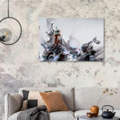 Black Flames Amber Lamoreaux Lærredsbillede 30 X 20 Cm Billedramme 9 Black Flames Amber Lamoreaux Lærredsbillede 30 X 20 Cm Billedramme -POSTERLOUNGE Salg 721972 canvas room grey l