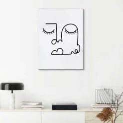 Sleeping Beauty Shatha Dafai Lærredsbillede 20 X 30 Cm Billedramme 9 Sleeping Beauty Shatha Dafai Lærredsbillede 20 X 30 Cm Billedramme -POSTERLOUNGE Salg 722087 canvas room minimalist l