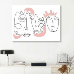 Another Heart Shatha Dafai Akrylbillede 30 X 20 Cm Billedramme -POSTERLOUNGE Salg 722114 acrylic glass room minimalist l