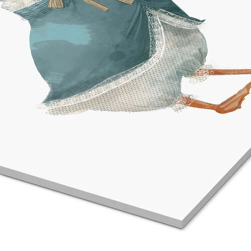 Mother Goose Eve Farb Akrylbillede 20 X 30 Cm Billedramme 5 Mother Goose Eve Farb Akrylbillede 20 X 30 Cm Billedramme - Billede 3