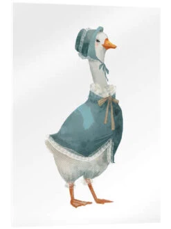 Mother Goose Eve Farb Akrylbillede 20 X 30 Cm Billedramme