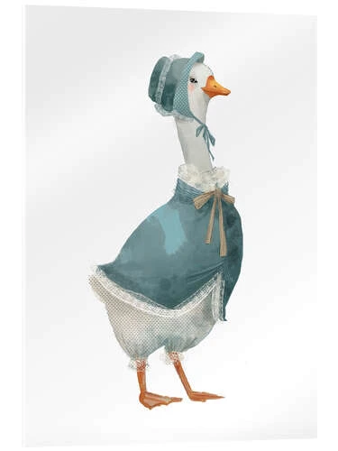 Mother Goose Eve Farb Akrylbillede 20 X 30 Cm Billedramme 3 Mother Goose Eve Farb Akrylbillede 20 X 30 Cm Billedramme
