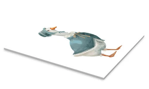 Mother Goose Eve Farb Akrylbillede 20 X 30 Cm Billedramme 4 Mother Goose Eve Farb Akrylbillede 20 X 30 Cm Billedramme - Billede 2