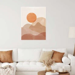 Sunrise In The Mountains II Olga Telnova Plakat 30 X 40 Cm Billedramme -POSTERLOUNGE Salg 722918 poster room orange l