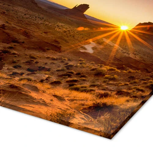 Sunrise In Monument Valley Marcel Gross Akrylbillede 30 X 20 Cm Billedramme 5 Sunrise In Monument Valley Marcel Gross Akrylbillede 30 X 20 Cm Billedramme - Billede 3