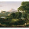 The Course Of Empire - The Arcadian Or Pastoral State Thomas Cole Plakat 30 X 20 Cm Billedramme -POSTERLOUNGE Salg 724180 poster l