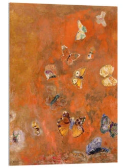Evocation Of Butterflies Odilon Redon Galleritryk 20 X 30 Cm Billedramme