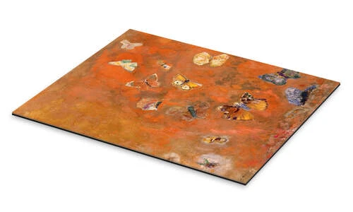 Evocation Of Butterflies Odilon Redon Galleritryk 20 X 30 Cm Billedramme 4 Evocation Of Butterflies Odilon Redon Galleritryk 20 X 30 Cm Billedramme - Billede 2