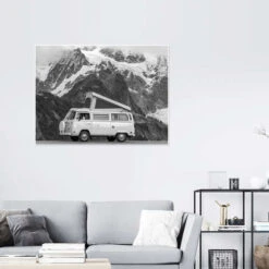 Camping Bus In Front Of A Mountain Landscape Moritz Wolf Plakat 40 X 30 Cm Billedramme 9 Camping Bus In Front Of A Mountain Landscape Moritz Wolf Plakat 40 X 30 Cm Billedramme -POSTERLOUNGE Salg 724613 poster room photography l
