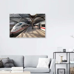 Cologne Central Station, Intercity ICE Stefan Ziese Galleritryk 30 X 20 Cm Billedramme -POSTERLOUNGE Salg 724785 gallery print room photography l