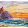 Dawn By The Sea Olha Darchuk Plakat 30 X 20 Cm Billedramme -POSTERLOUNGE Salg 724880 poster l