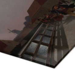 Langebro I Måneskin Med Løbende Figurer Christoffer Wilhelm Eckersberg Akrylbillede 20 X 30 Cm Billedramme -POSTERLOUNGE Salg 725783 acrylic glass empCorner l