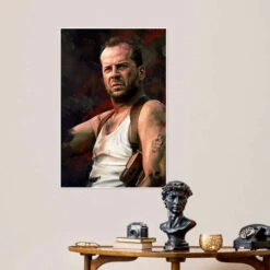 John McClane - Die Hard Dmitry Belov Plakat 20 X 30 Cm Billedramme -POSTERLOUNGE Salg 726628 poster room movies l