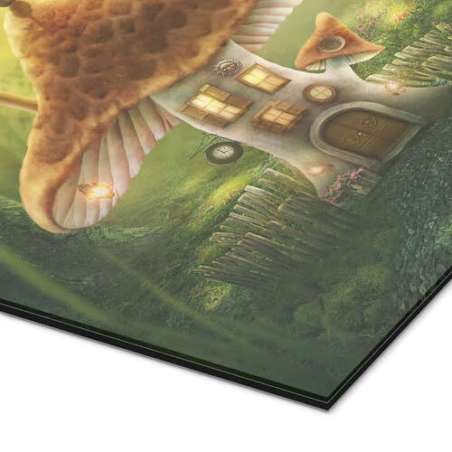 Magic Mushroom House In The Forest Elena Schweitzer Galleritryk 20 X 30 Cm Billedramme 5 Magic Mushroom House In The Forest Elena Schweitzer Galleritryk 20 X 30 Cm Billedramme - Billede 3