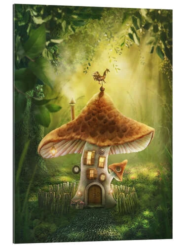 Magic Mushroom House In The Forest Elena Schweitzer Galleritryk 20 X 30 Cm Billedramme 3 Magic Mushroom House In The Forest Elena Schweitzer Galleritryk 20 X 30 Cm Billedramme