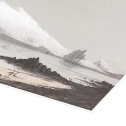 Snæfellsjökull (Island) Eduard Vesterberg Plakat 30 X 20 Cm Billedramme -POSTERLOUNGE Salg 729125 poster empCorner l