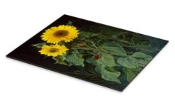 Solsikker Niels Fristrup Galleritryk 20 X 30 Cm Billedramme -POSTERLOUNGE Salg 729136 gallery print pds l