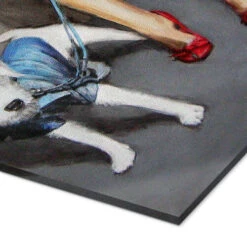 Dog With Lady Sarah Morrissette Akrylbillede 20 X 30 Cm Billedramme 7 Dog With Lady Sarah Morrissette Akrylbillede 20 X 30 Cm Billedramme -POSTERLOUNGE Salg 729237 acrylic glass empCorner l