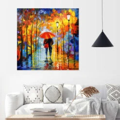 Walk In The Park Olha Darchuk Plakat 30 X 30 Cm Billedramme -POSTERLOUNGE Salg 729736 poster room living room l